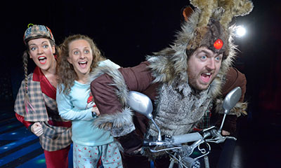 Rudolph, Shirley and Wendy head home.