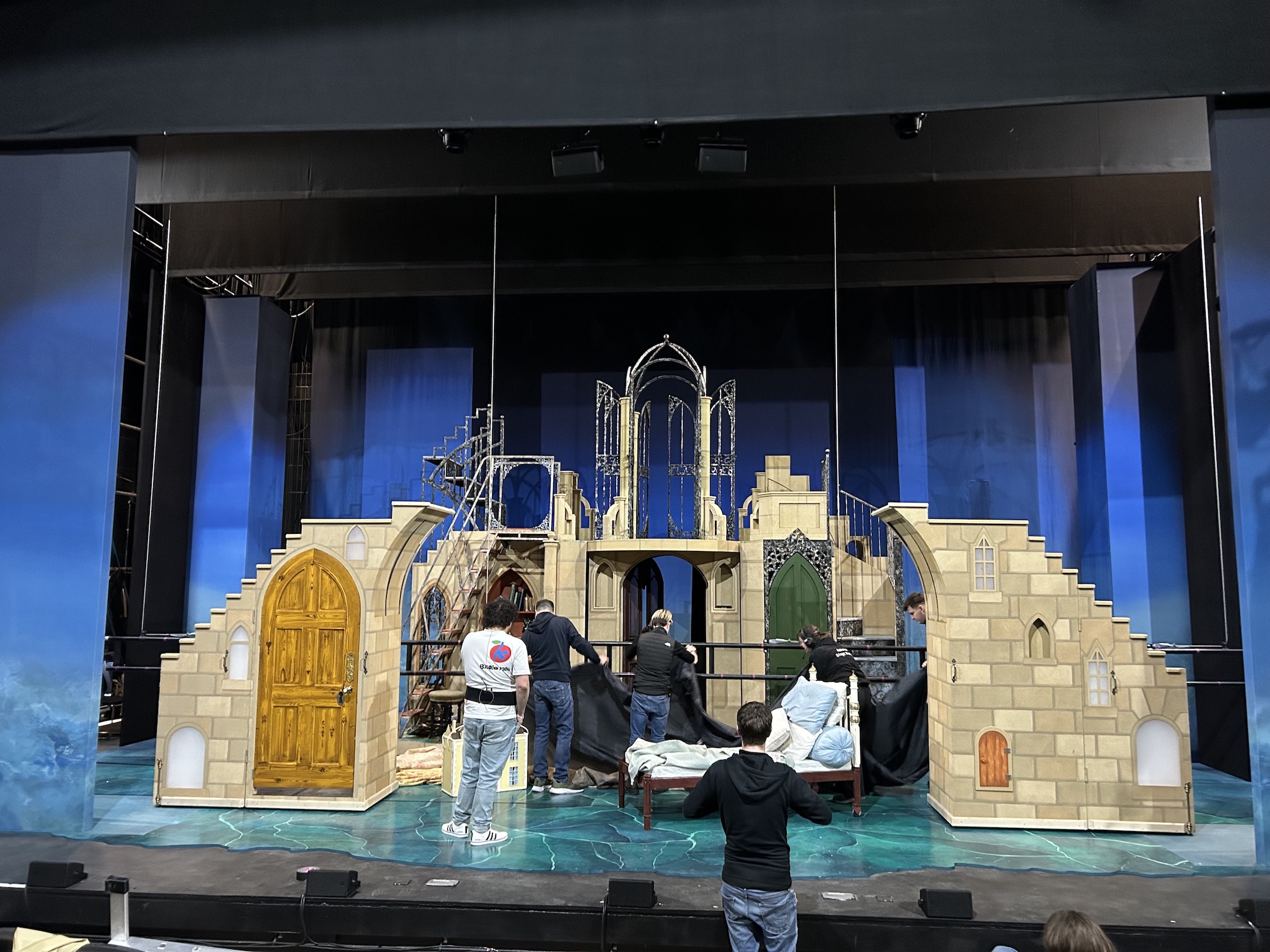 The Fit up in Horsham Capitol Theatre
