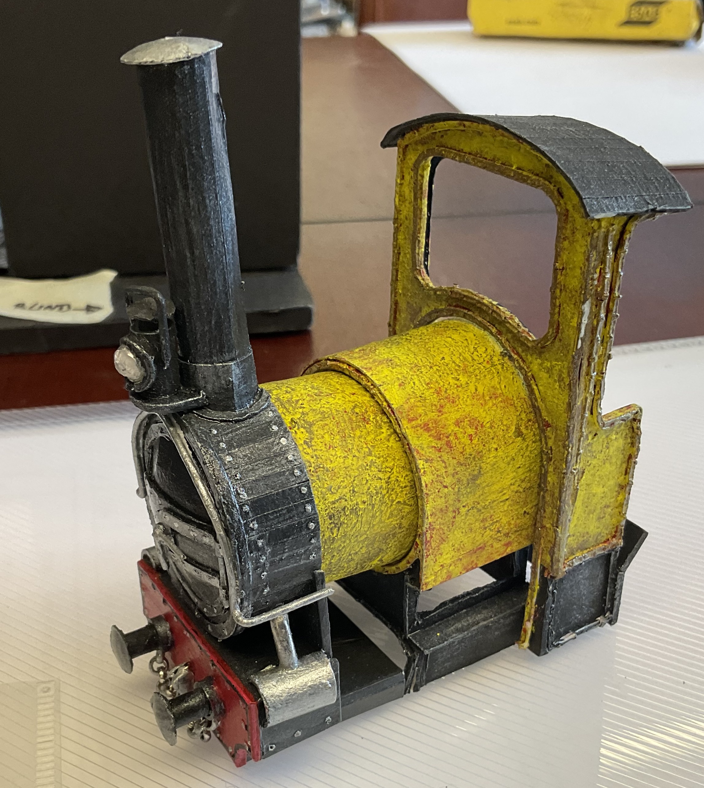 Model of the Mine scene Train